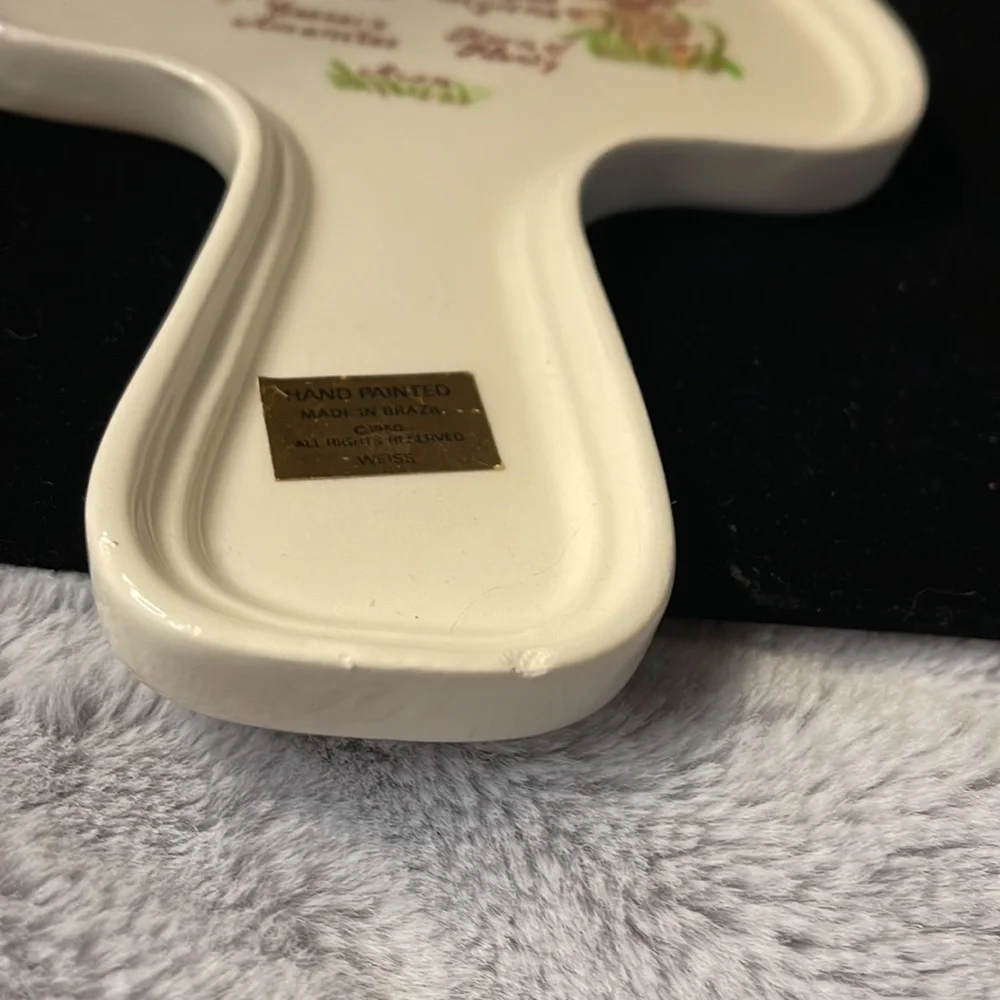 Vintage 1980 Ceramic Weiss Mushroom Design Trivet